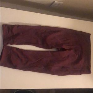 Lululemon Pace Rival crops